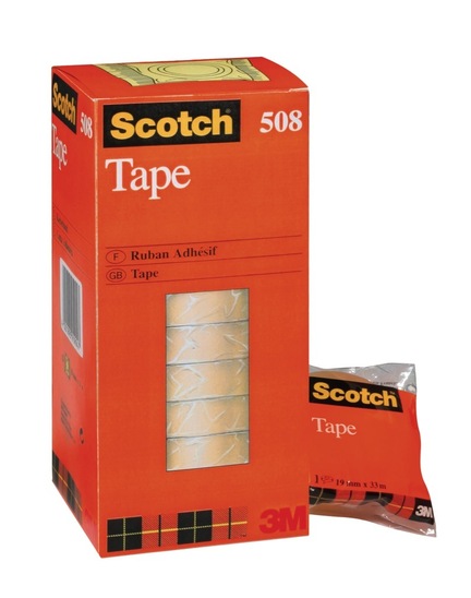 Selotejp, Scotch 508, 3M , 19 mm x 33 m