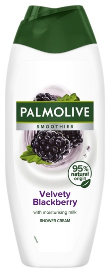 Gel za prhanje, velvety blackberry, Palmolive Smoothies, 500 ml