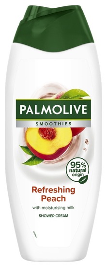 Gel za prhanje, refreshing peach, Palmolive Smoothies, 500 ml