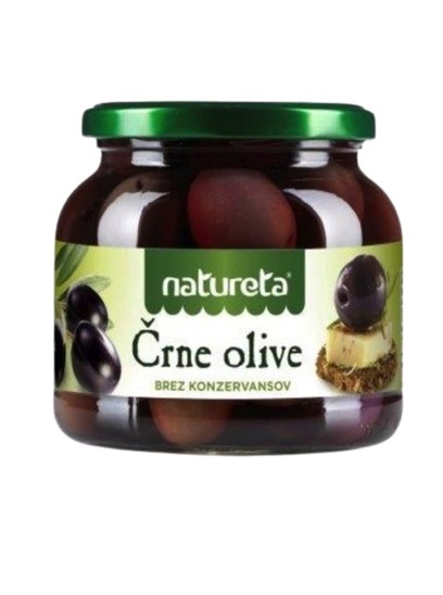 Črne olive, Natureta, 540 g
