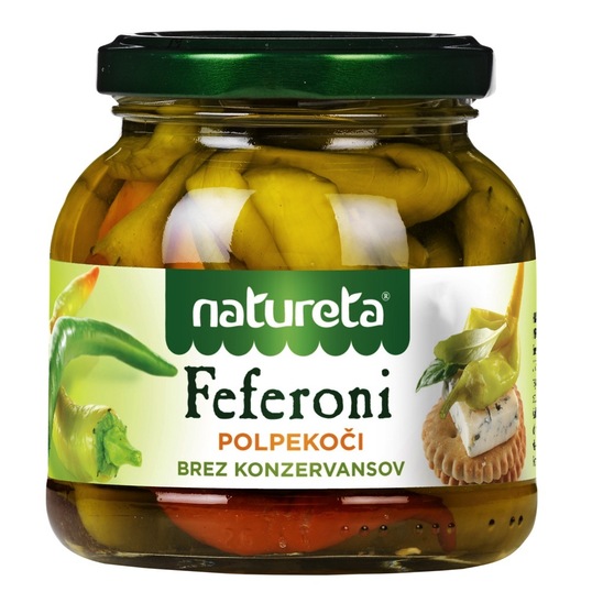 Polpekoči feferoni, Natureta, 260 g