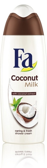 Gel za prhanje Coconut Milk, Fa, 250 ml