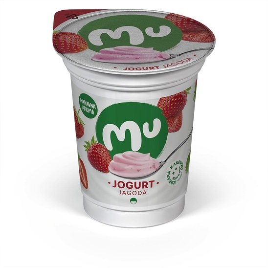 Sadni jogurt, jagoda, Mu, 160 g