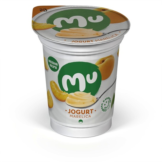 Sadni jogurt, marelica, Mu, 160 g