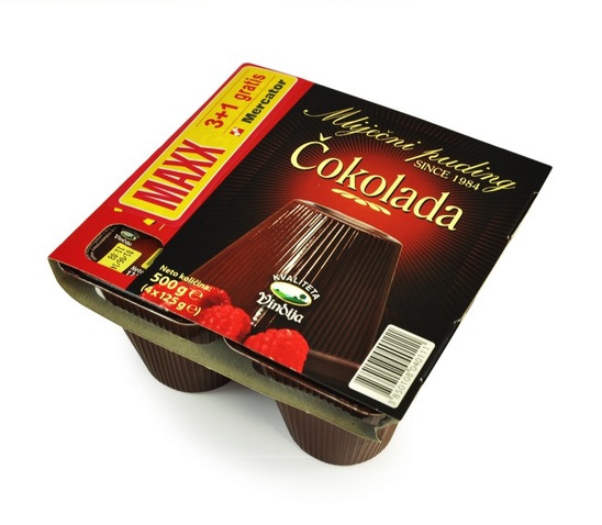 Čokoladni puding, Vindija, 375 g + 125 g gratis Maxx