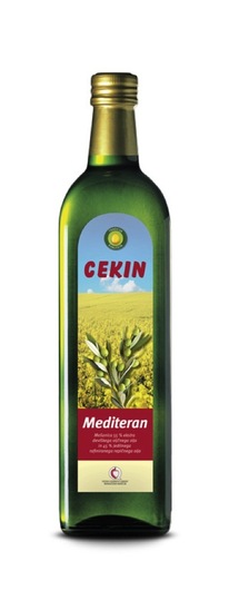 Ekstra deviško oljčno olje in repično olje, Olje Cekin Mediteran, 1 l
