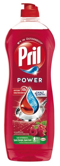 Detergent za pomivanje posode, Raspberry, Pril, 750 ml