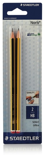 Grafitni svinčnik Staedtler Noris HB, 2 svinčnika
