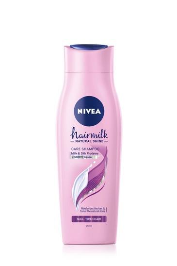 Šampon za lase Hairmilk Natural Shine, Nivea, 250 ml