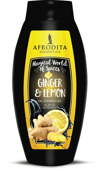 Gel za prhanje Ginger & Lemon, Afrodita, 250 ml