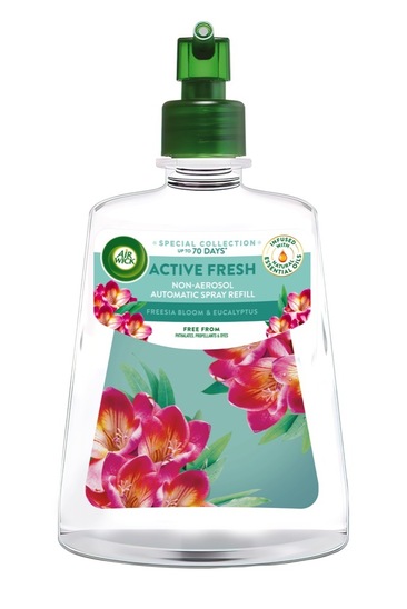 Osvežilec zraka, Fressia Bloom & Eucaliptus, polnilo, AirWick Naturmatic, 228 ml