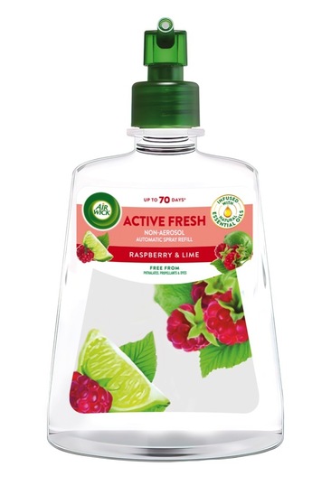 Osvežilec zraka, Raspberry &Lime, polnilo, AirWick Naturmatic, 228 ml