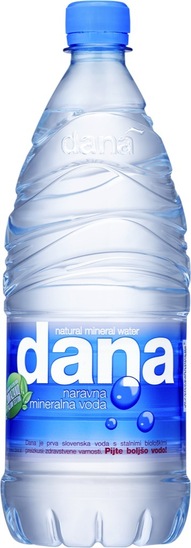 Negazirana naravna mineralna voda, Dana, 1 l