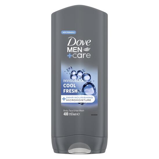 Gel za prhanje Men, Cool Fresh, Dove, 400 ml