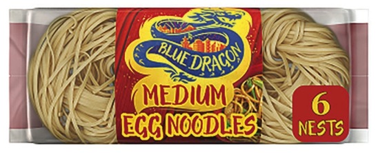 Jajčni rezanci, gnezda, Blue Dragon, 300 g