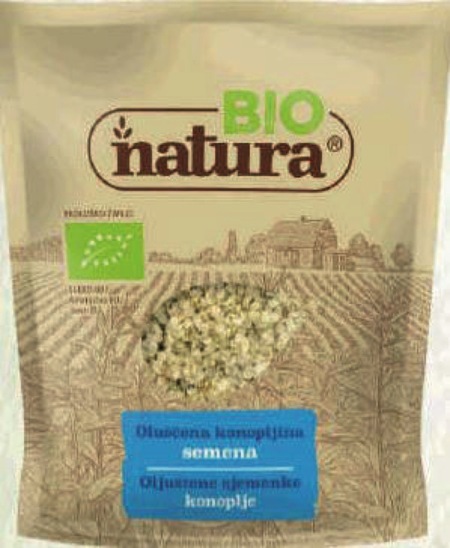 Bio konopljino seme, Natura, 150 g