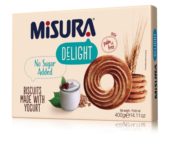 Keksi brez dodanega sladkorja, Misura, 400 g