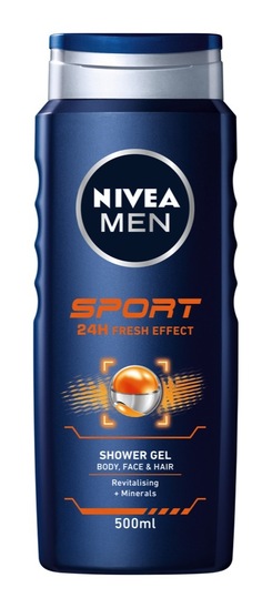 Gel za prhanje Men Sport, Nivea, 500 ml