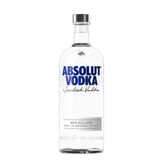 Vodka, Absolut, 40 % alkohola, 1 l