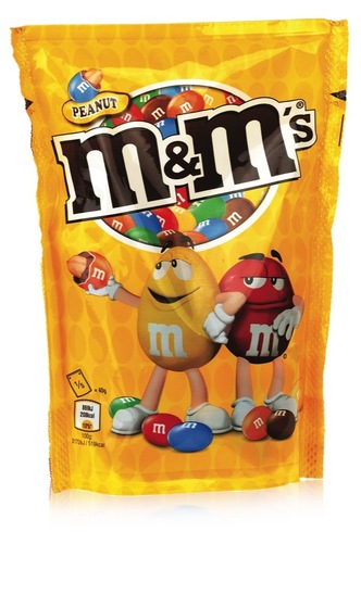 Čokoladni bonboni z arašidi, M&M's, 200 g