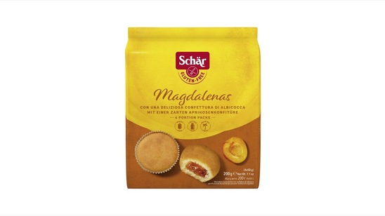 Biskvit za magdalenice brez glutena, Schar, 200 g