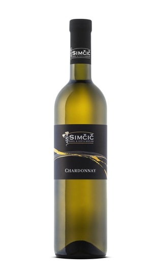 Chardonnay, kakovostno belo vino, Simčič, 0,75 l