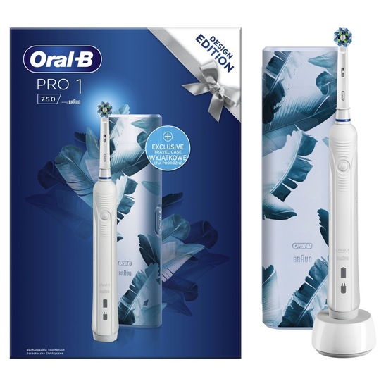 Oral-B Pro1 750 CrossAction + potovalni etui