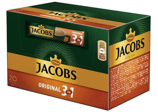 Instant kava 3v1, Jacobs, 304 g
