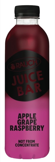 Sok, jabolko, grozdje in malina, Rauch Juice Bar, 0,8 l