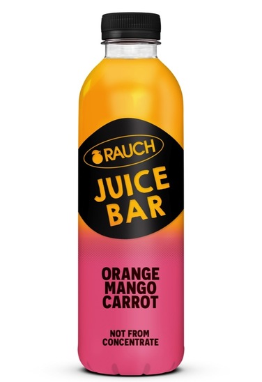 Sok, pomaranča, mango in korenček, Rauch Juice Bar, 0,8 l