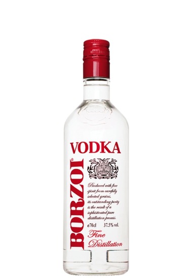 Vodka, Borzoi, 37,5 % alkohola, 0,7 l