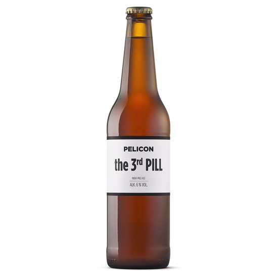 Pivo Pelicon, 3rd PILL, Ipa, 6,0 % alkohola, 0,5 l
