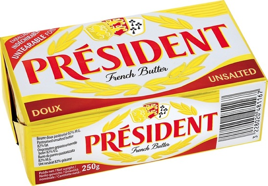 Neslano maslo, President, 250 g