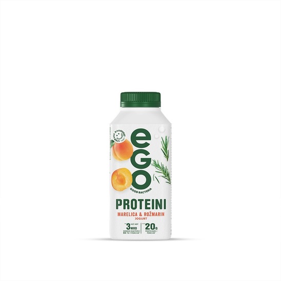 Jogurt s proteini, marelica in rožmarin, Ego, 330 g