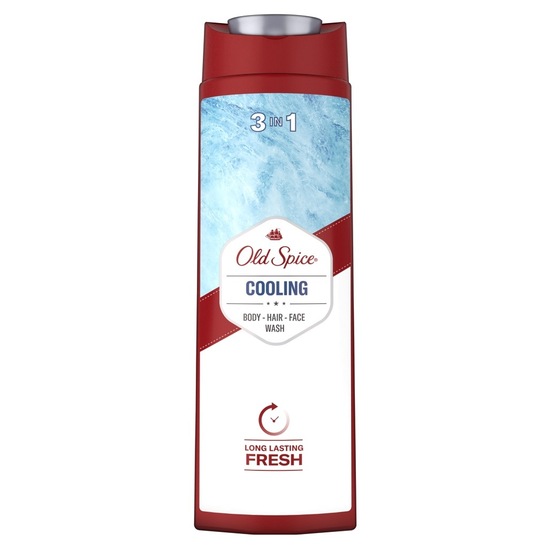 Gel za prhanje Cooling 2v1, Old Spice, 400 ml