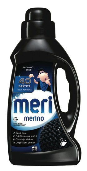 Detergent za pranje občutljivega perila Black, Meri Merino, 2,7 l