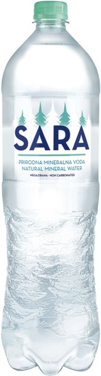Negazirana mineralna voda, Sara, Jamnica, 1,5 l
