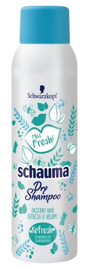 Šampon suhi, Schauma Dry Refresh, 200 ml