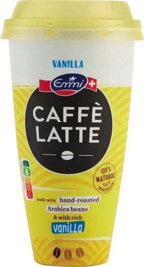 Kava Caffe Latte, vanilija, Emmi, 230 ml