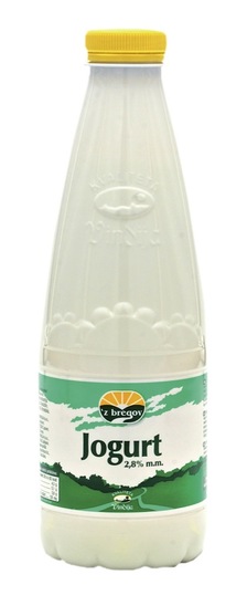 Navadni jogurt, 2,8 % m.m., Z Bregov, 1 l