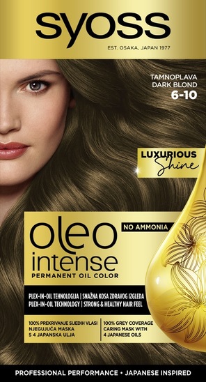 Barva za lase Color Oleo, 6-10 temno blond, Syoss