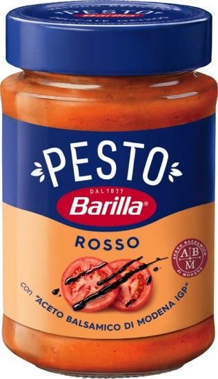 Pesto Rosso s sušenimi paradižniki, Barilla, 200 g