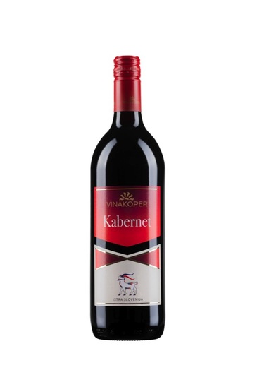Kabernet, kakovostno rdeče vino, Vinakoper, 1 l