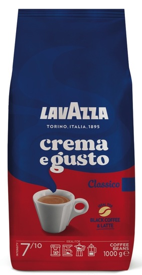 Kava v zrnju, Crema E Gusto, Lavazza, 1 kg