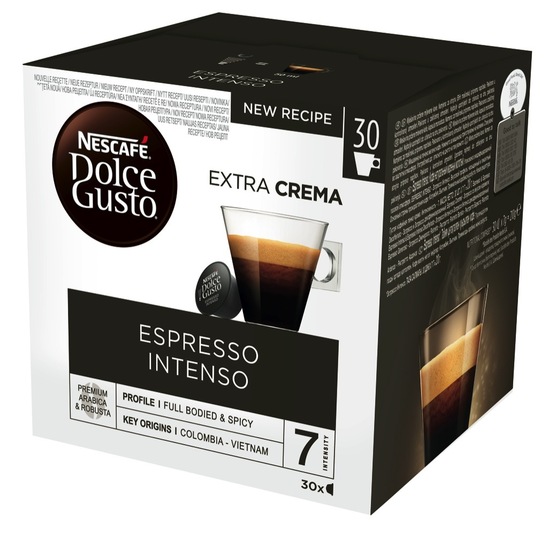 Kava Espresso Intenso, Nescafe Dolce Gusto, 210 g