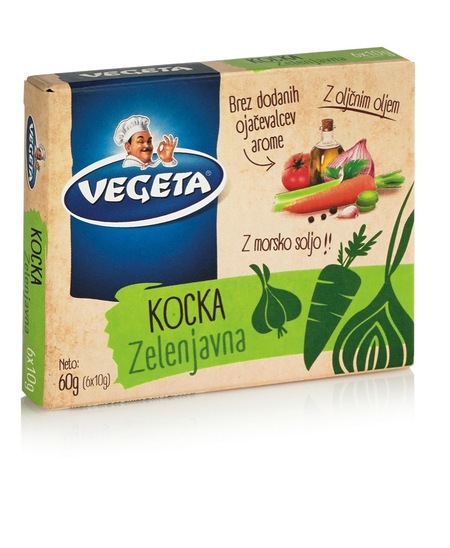 Zelenjavna kocka, Vegeta, 60 g