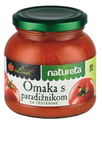 Paradižnikova omaka, Natureta, 290 g