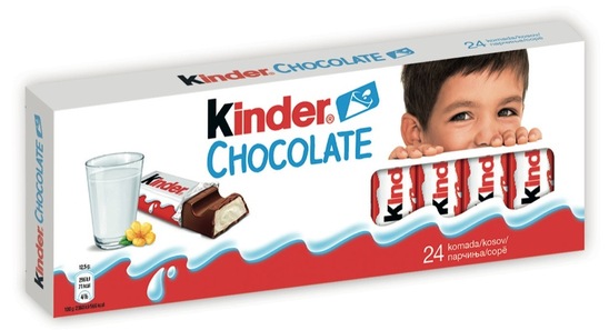 Čokolada, Kinder, 300 g, 24/1