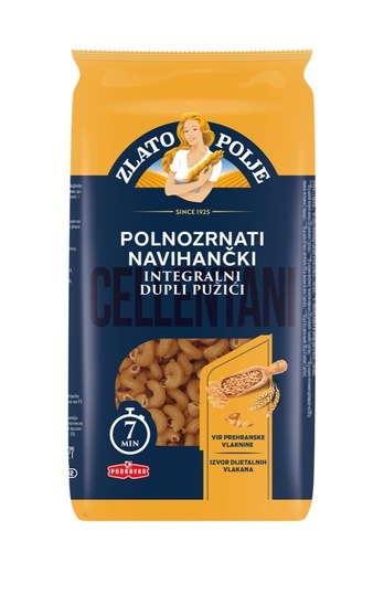 Polnozrnati navihančki, Zlato Polje, 500 g