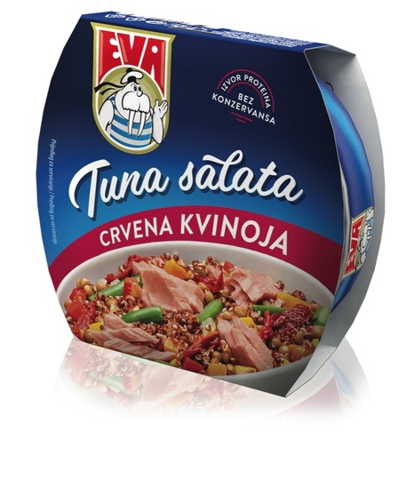 Solata tuna, rdeča kvinoja, Eva, 160 g